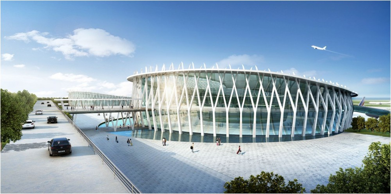 Illustration for article titled Así es el aeropuerto de 200 millones que quiere Corea del Norte